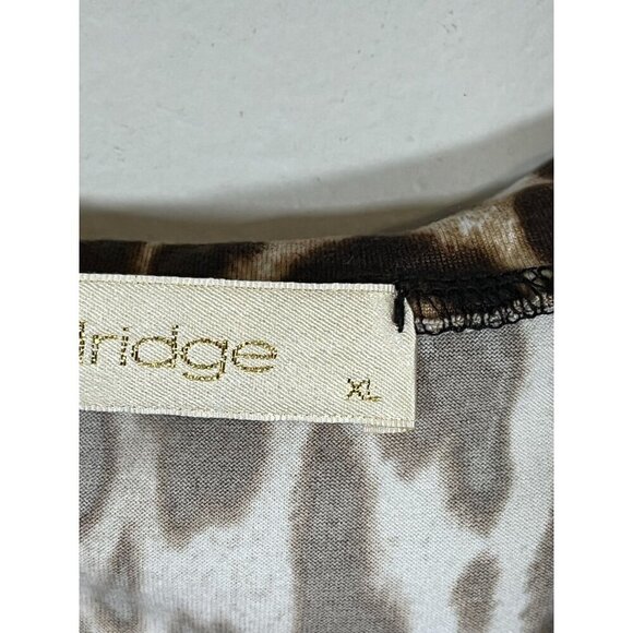 Eldridge Jumpsuit Women XL Black Animal Print Jogger Safari Neutral Mob Wife 80s - Picture 4 of 11